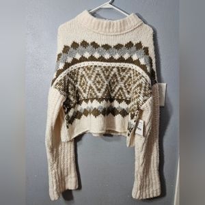 *New* Free People Boxy Sweater Women's Medium